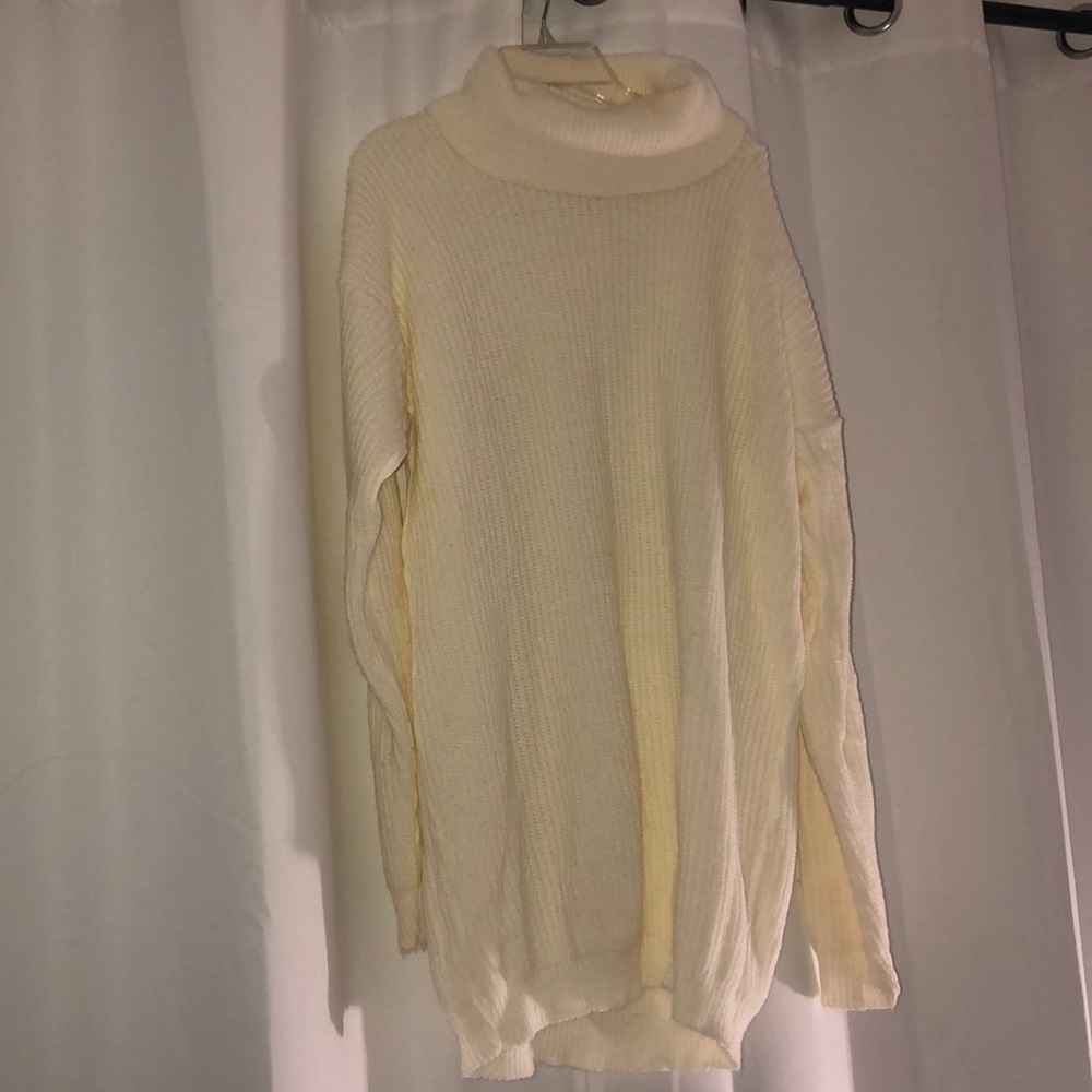 Cowl neck sweater